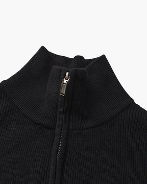 Refined Half-Zip Knit Pullover